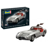 KIT PARA MONTAR REVELL MERCEDES-BENZ 300 SLR UHLENHAUT COUPÉ 1/24 124 PEÇAS COMPLETO COM TINTAS COLA E PINCEL REV 05633